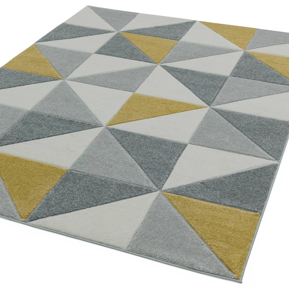 Sketch 200x290cm SK06 Cubic Ochre Rug