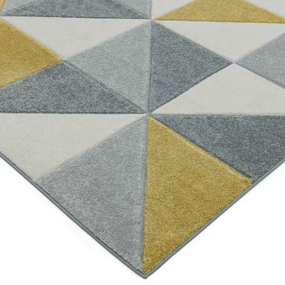Sketch 200x290cm SK06 Cubic Ochre Rug