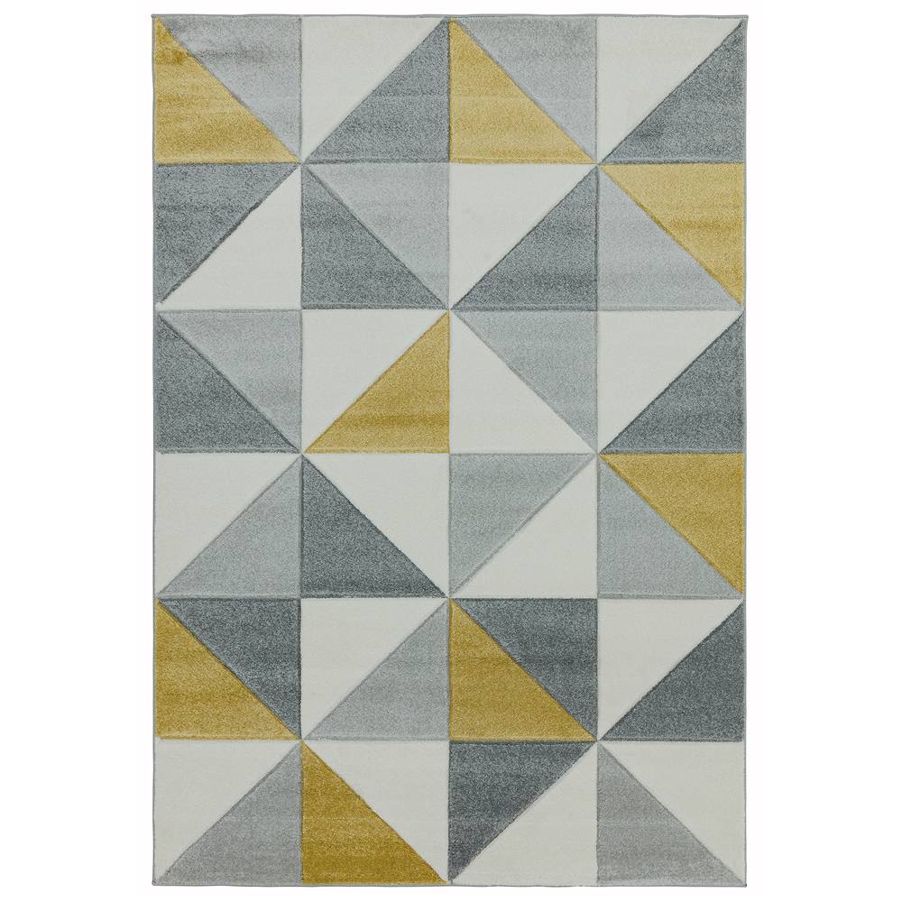 Sketch 200x290cm SK06 Cubic Ochre Rug