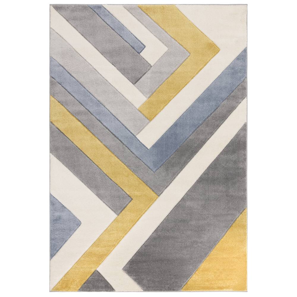 Sketch 200x290cm SK09 Linear Grey Multi Rug