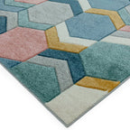 Sketch 200x290cm SK10 Hexagon Multi Rug