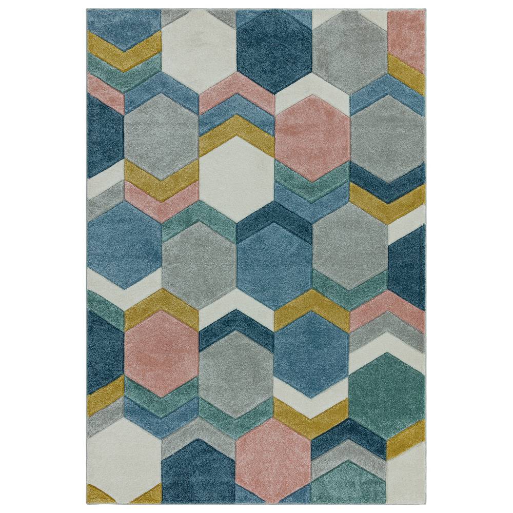 Sketch 120x170cm SK10 Hexagon Multi Rug