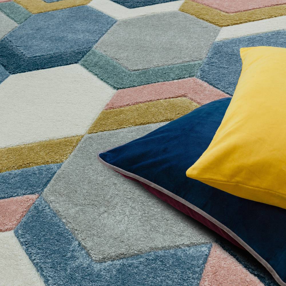 Sketch 200x290cm SK10 Hexagon Multi Rug