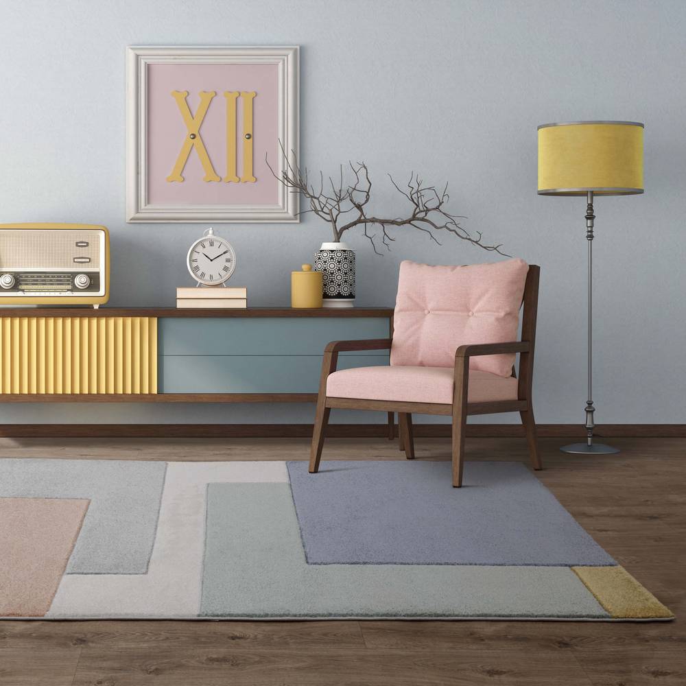 Sketch 160x230cm SK12 Blocks Pastel Rug