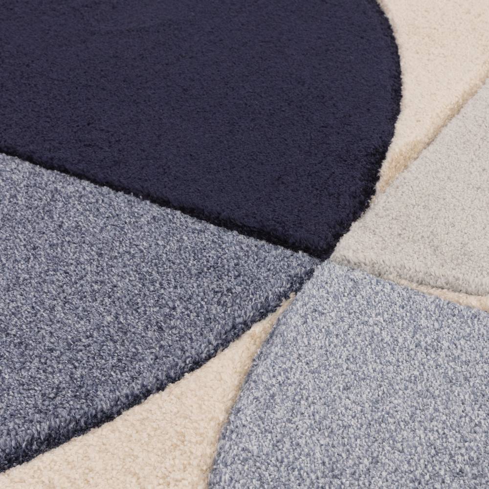 Sketch 120x170cm SK14 Curve Blue Rug