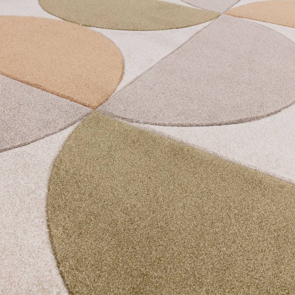 Sketch 160x230cm SK15 Curve Ochre Rug