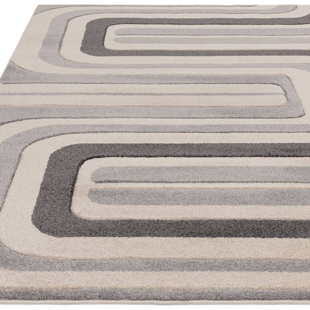 Sketch 080x150cm SK17 Contour Grey Rug