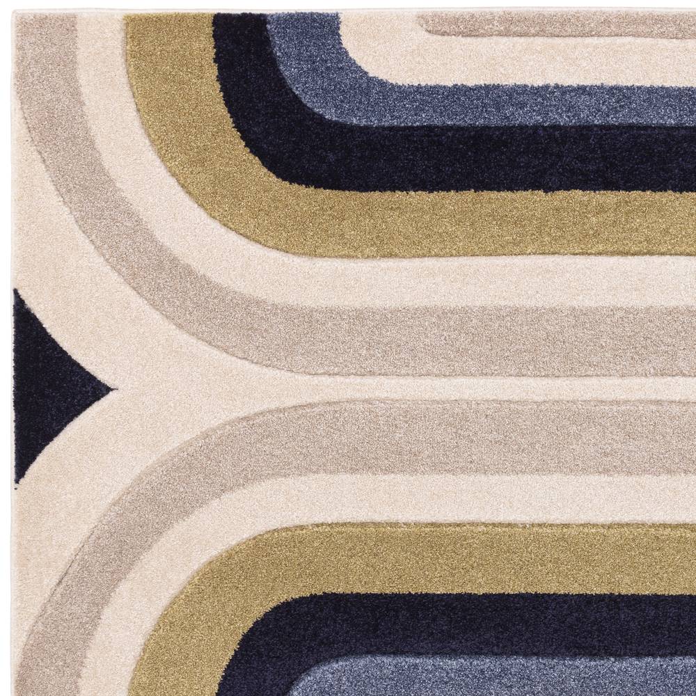 Sketch 160x230cm SK18 Contour Blue Rug