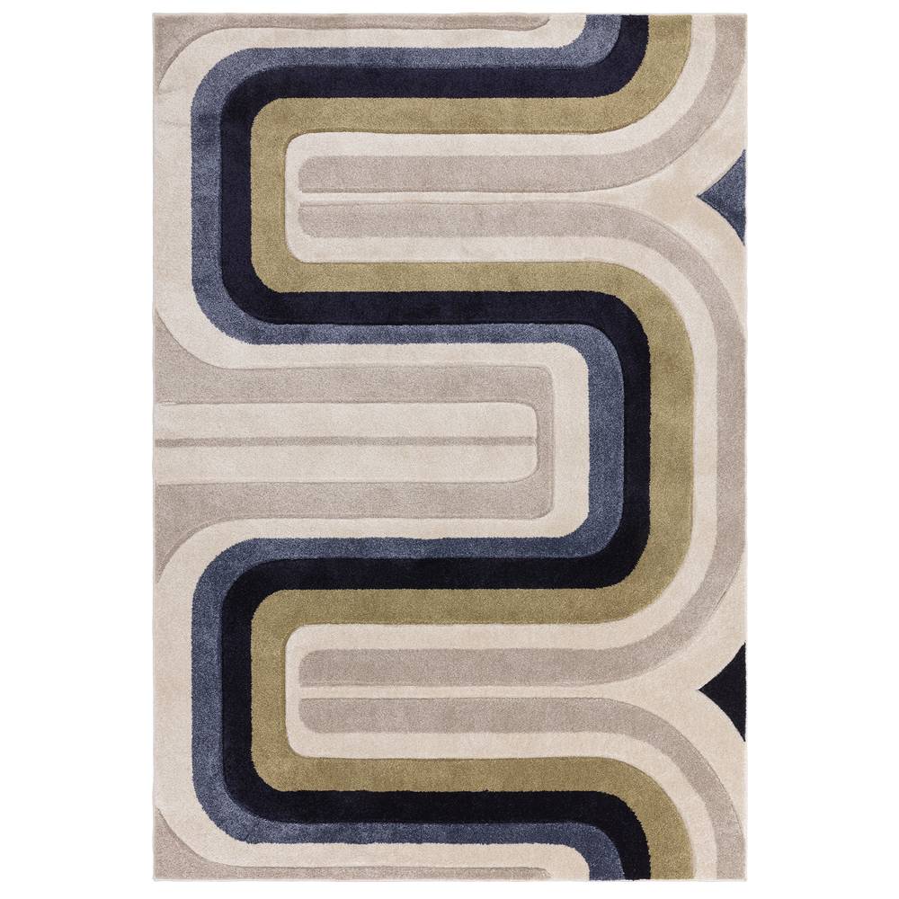 Sketch 080x150cm SK18 Contour Blue Rug