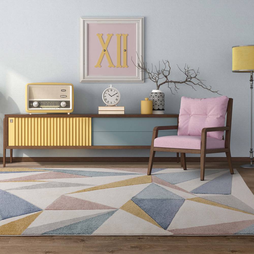 Sketch 160x230cm SK20 Kaleidoscope Pastel Rug