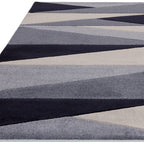 Sketch 160x230cm SK22 Segment Blue Rug