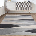 Sketch 200x290cm SK24 Segment Grey Rug