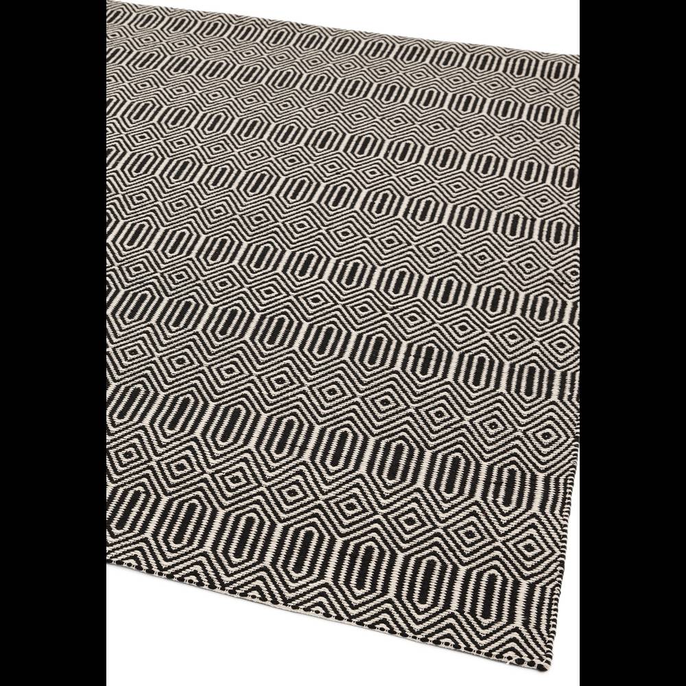 Sloan Runner 066x200cm Black Rug