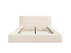 SOHO WHITE CLAY DOUBLE BED