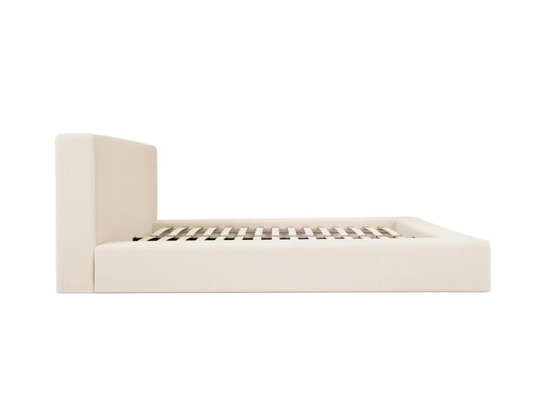 SOHO WHITE CLAY DOUBLE BED