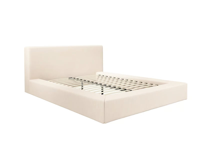 SOHO WHITE CLAY DOUBLE BED