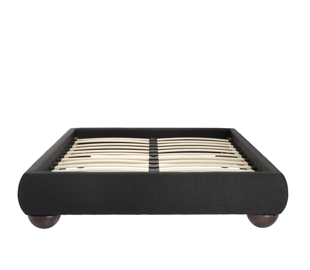 Soller Deep Charcoal Double Bed (2 Packs)