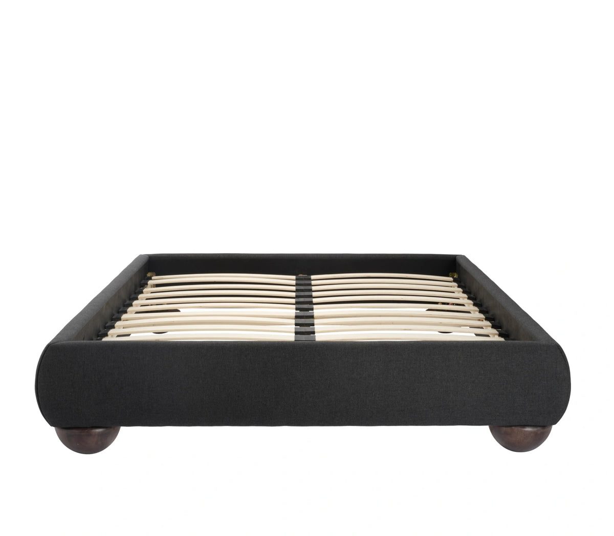 Soller Deep Charcoal Double Bed (2 Packs)