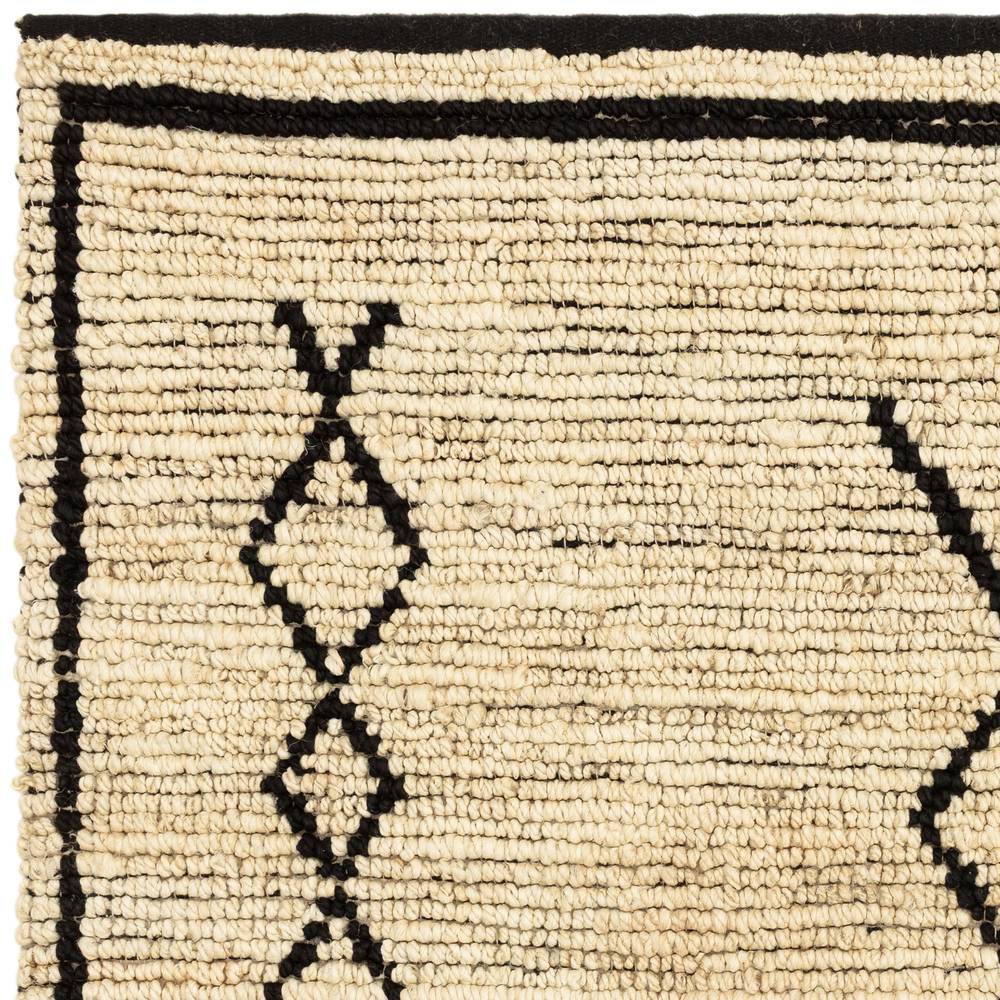 Souk 120x170cm Bleach & Black Rug
