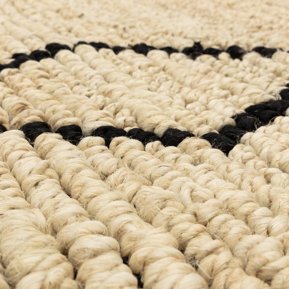 Souk 120x170cm Bleach & Black Rug