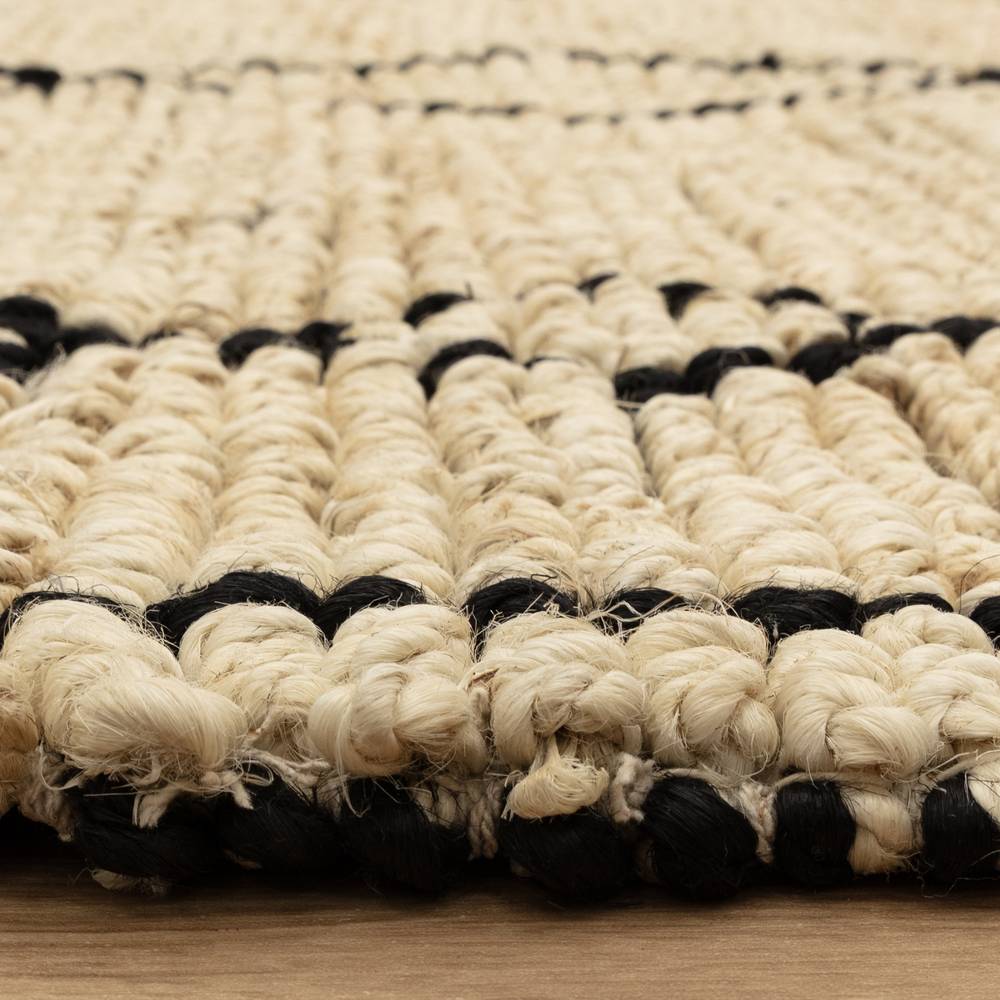 Souk 200x300cm Bleach & Black Rug