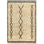 Souk 160x230cm Bleach & Black Rug