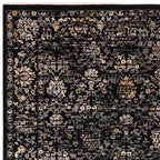 Sovereign 240x330cm Black Vintage Floral Rug