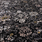 Sovereign 240x330cm Black Vintage Floral Rug