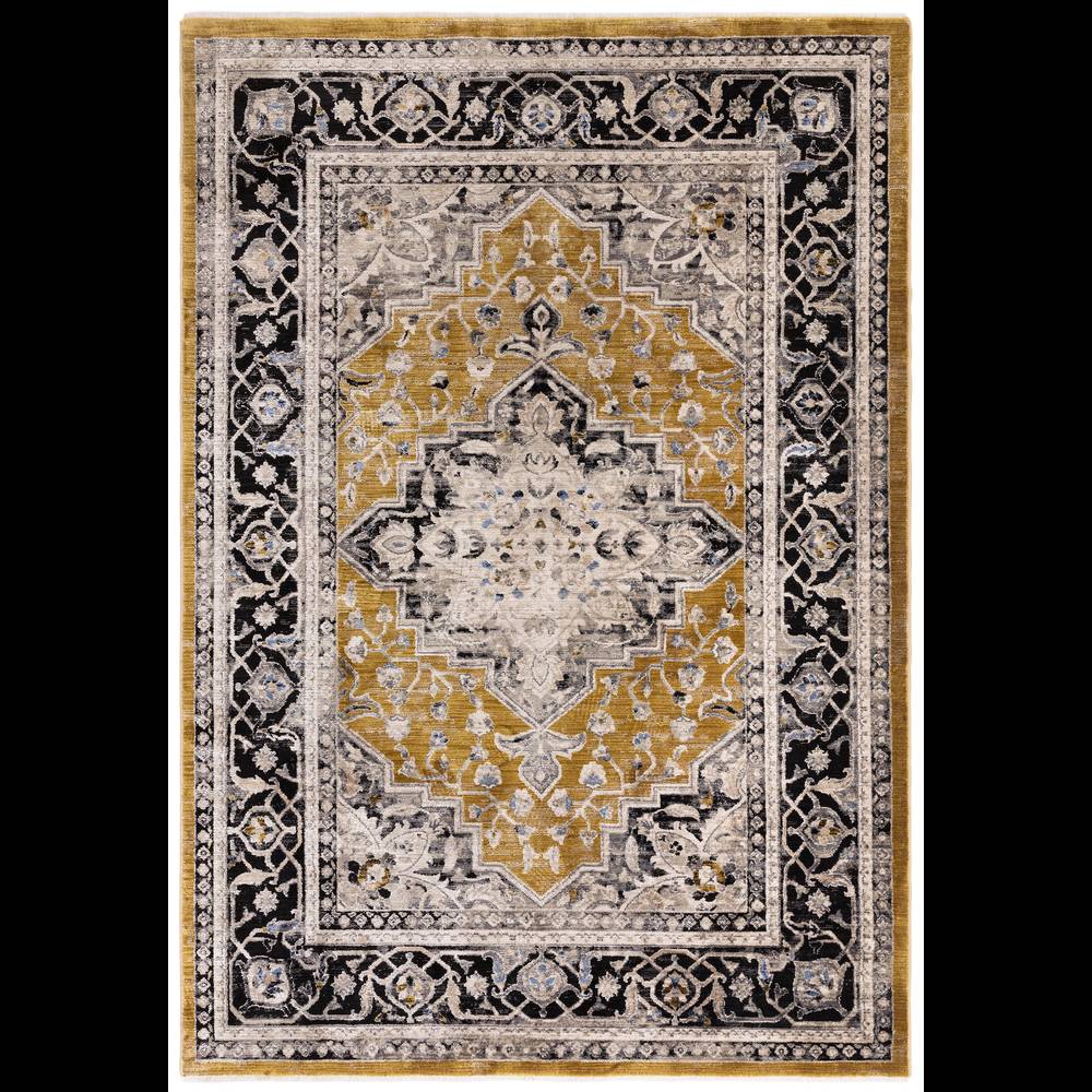 Sovereign 120x166cm Gold Medallion Rug
