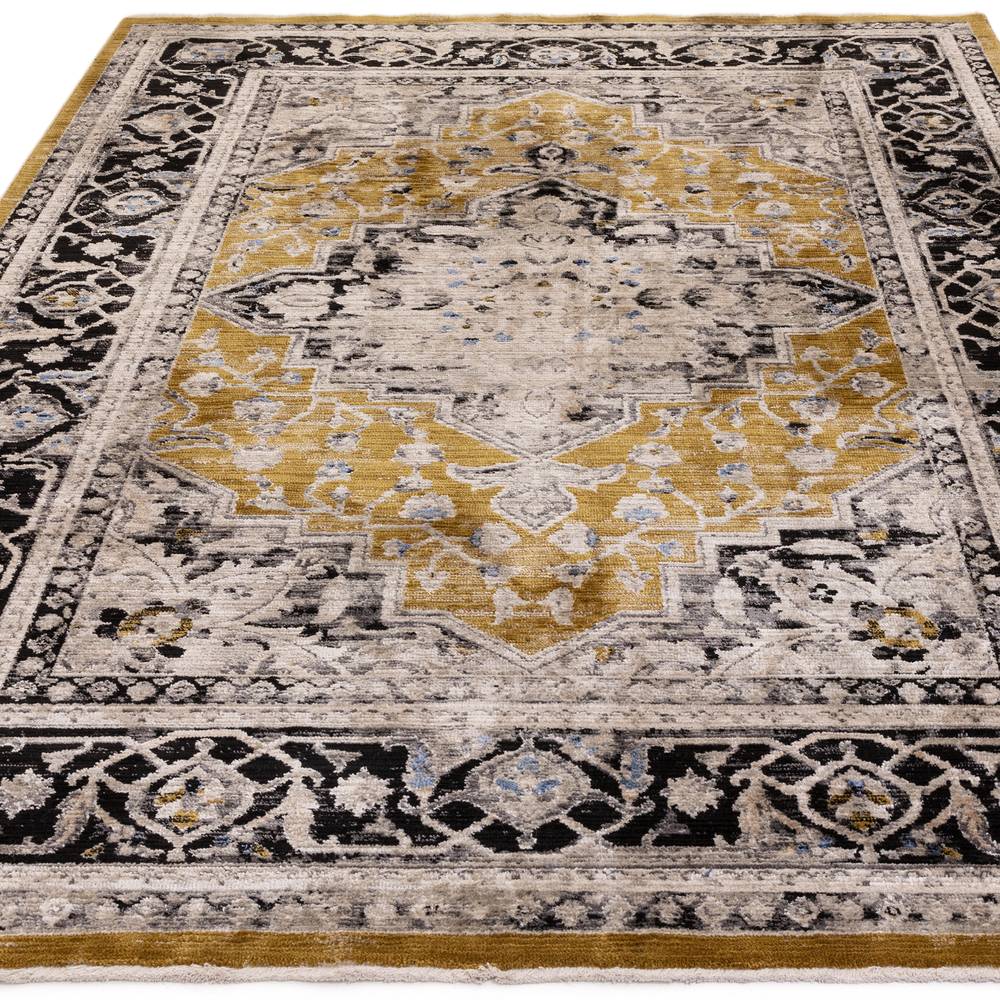 Sovereign 240x330cm Gold Medallion Rug