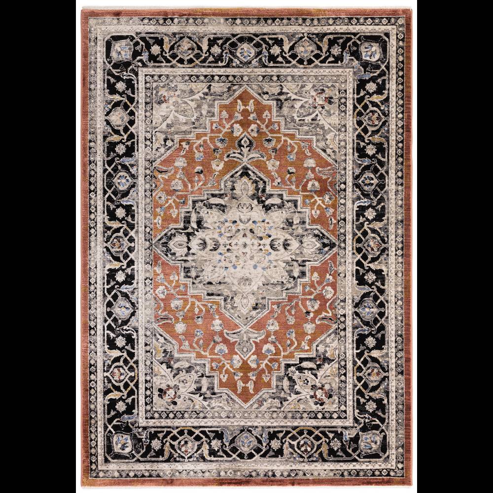 Sovereign 200x290cm Terracotta Medallion Rug