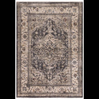 Sovereign 240x330cm Charcoal Medallion Rug