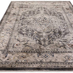 Sovereign 200x290cm Charcoal Medallion Rug