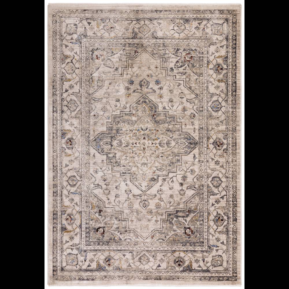Sovereign 200x290cm Ash Medallion Rug