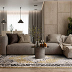 Sovereign 200x290cm Gold Medallion Rug