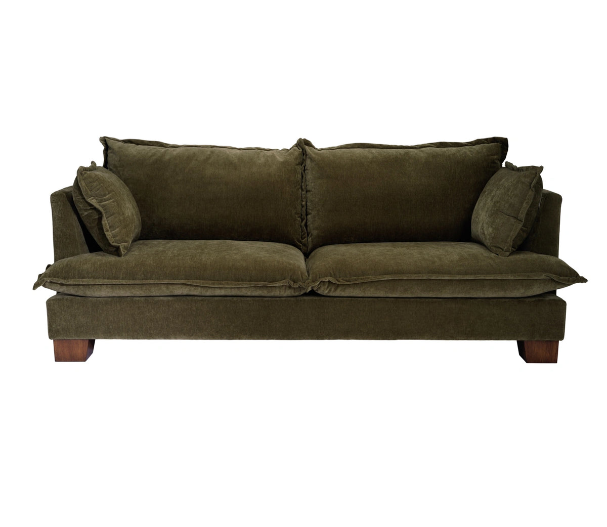 Suffolk Olive 3 Seater Sofa, supplier view 1
