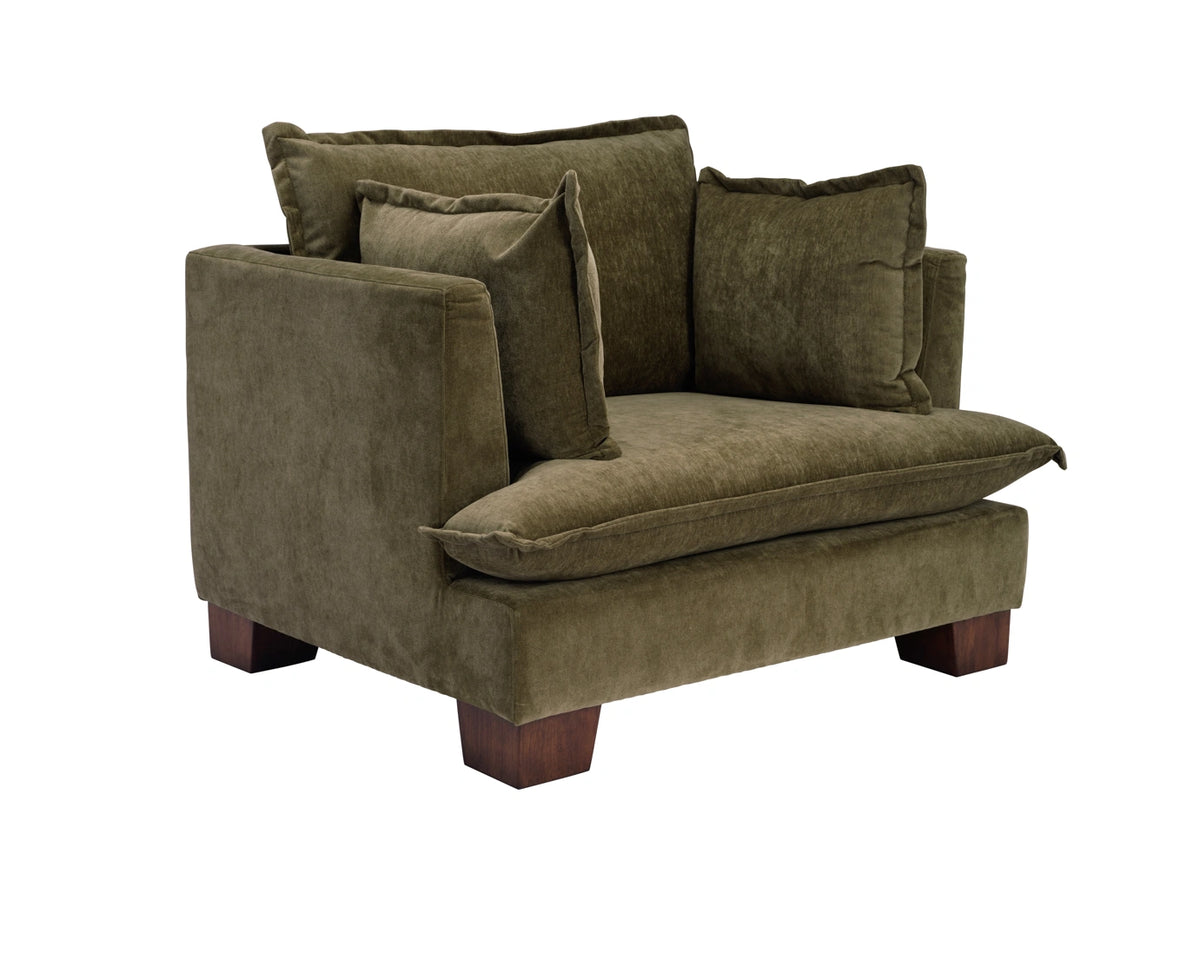 Suffolk Olive Armchair, supplier view 2
