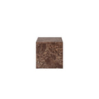Sur Brown Emperador Side Table