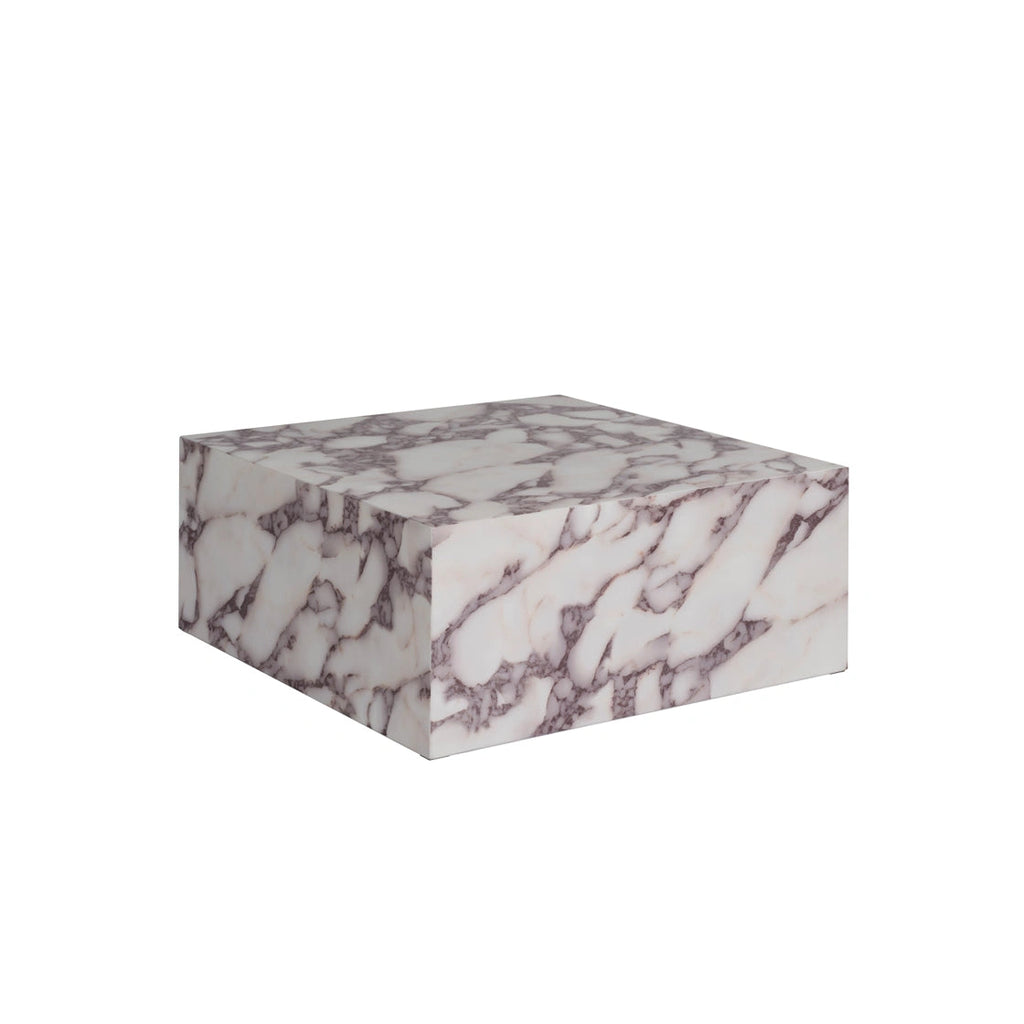 Sur Calacatta Viola Square Coffee Table