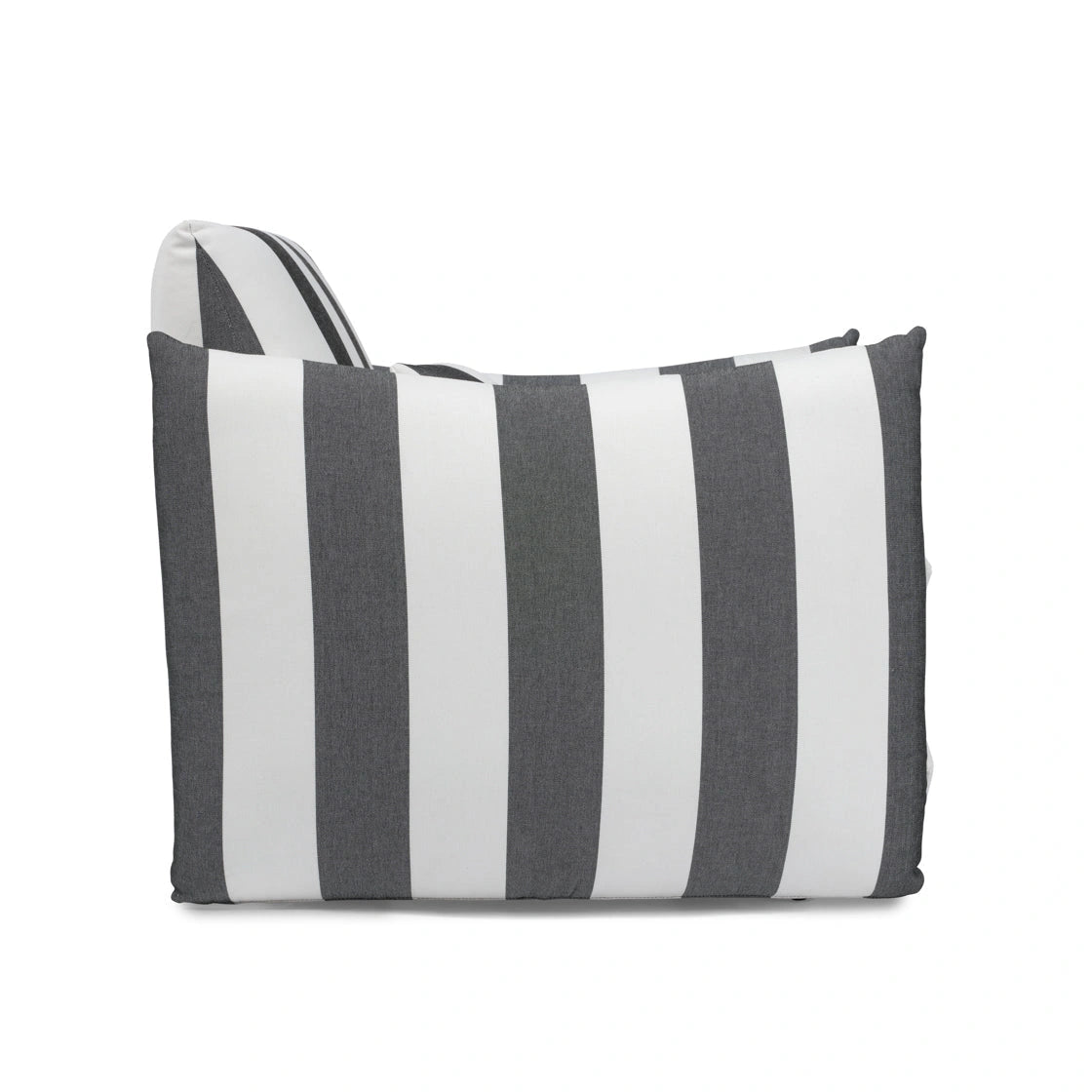 Sycamore Black And White Thick Stripe Chair