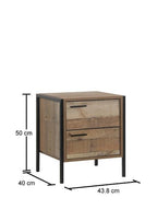 Stretton 2 Drawer bedside table