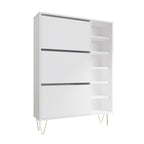 Monaco 3 Drawer Shoe Cabinet