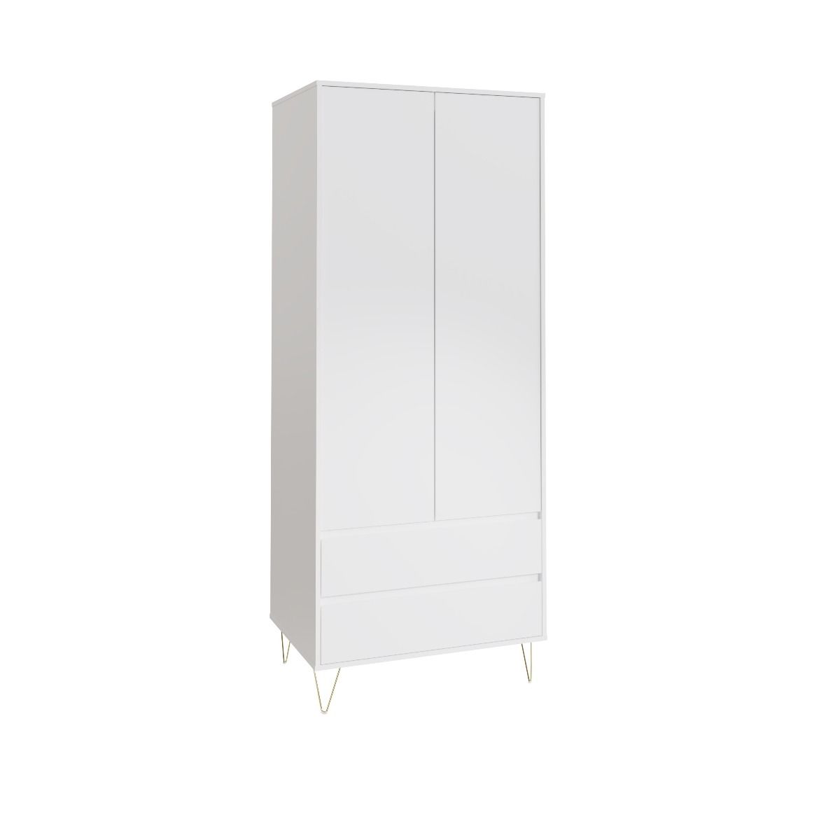 Manco 2 Door 2 Drawer Wardrobe