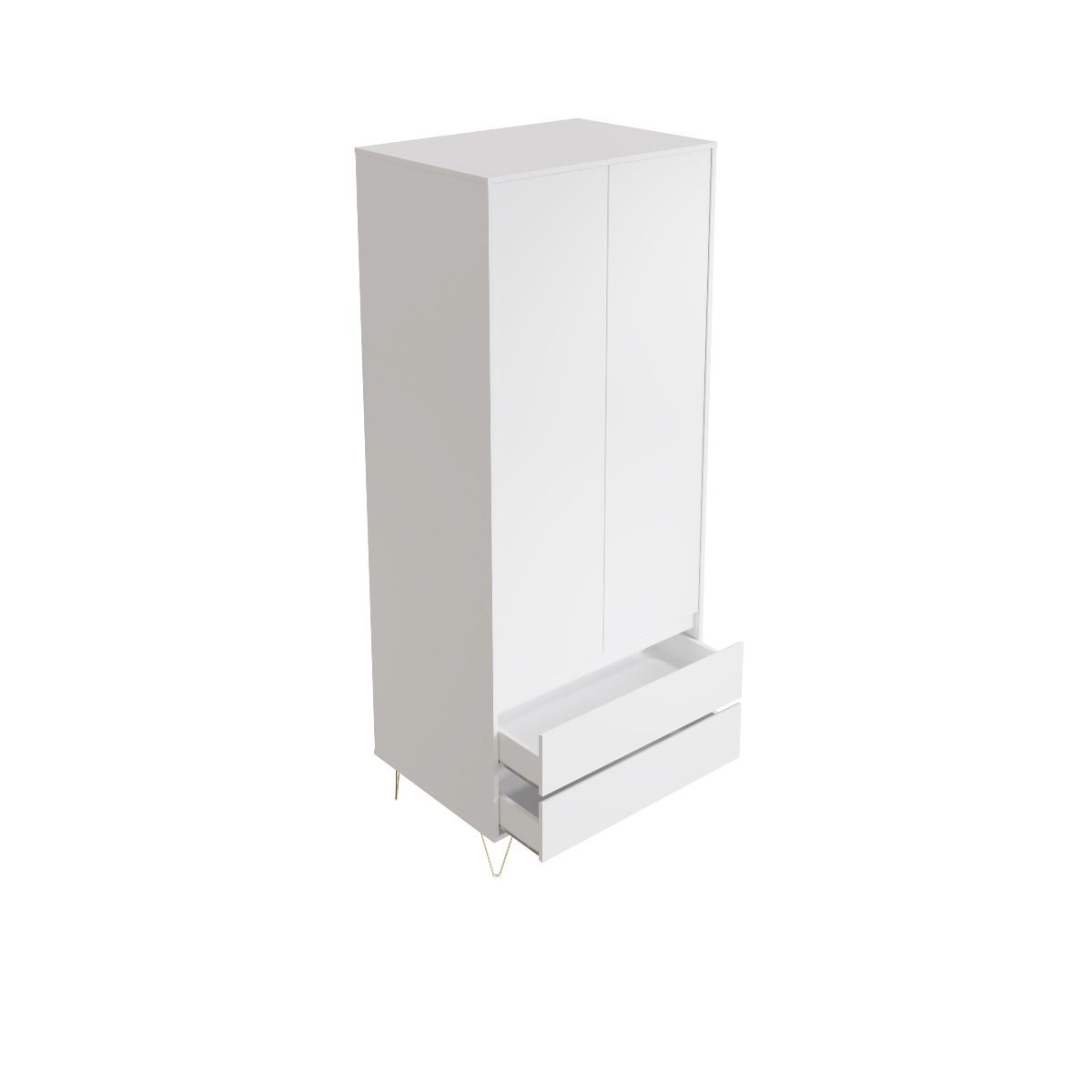Manco 2 Door 2 Drawer Wardrobe
