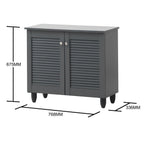 Essentials 2 Door Shoe Cabinet