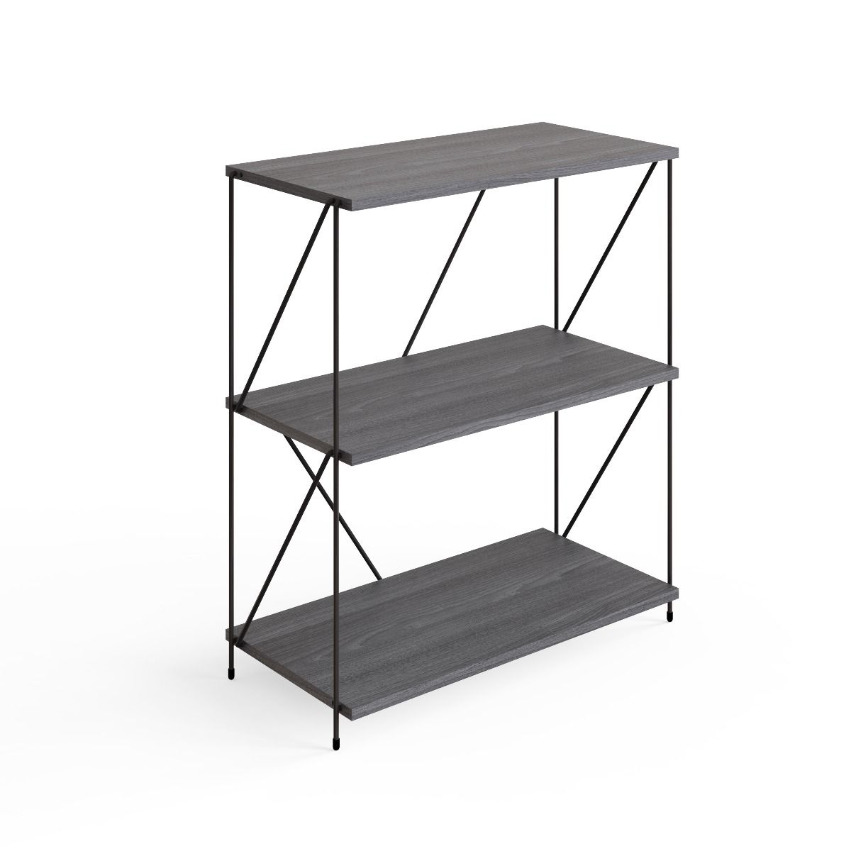 Leyo 3 Tier Storage Rack Grey
