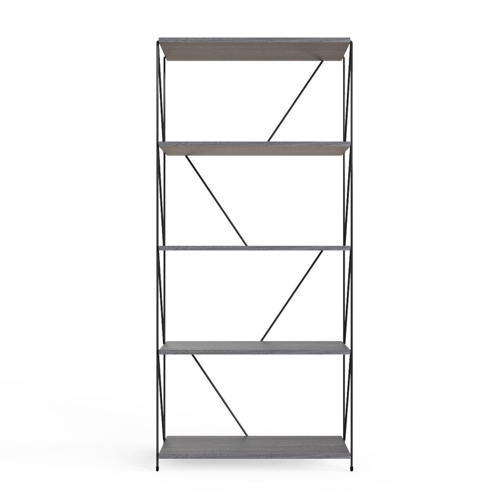 Leyo 5 Tier Storage Rack Grey