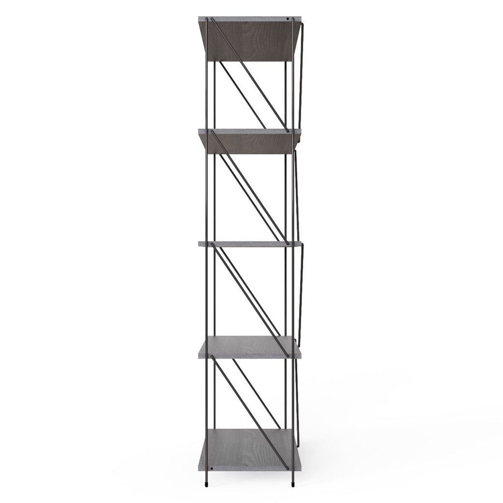 Leyo 5 Tier Storage Rack Grey