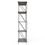 Leyo 5 Tier Storage Rack Grey