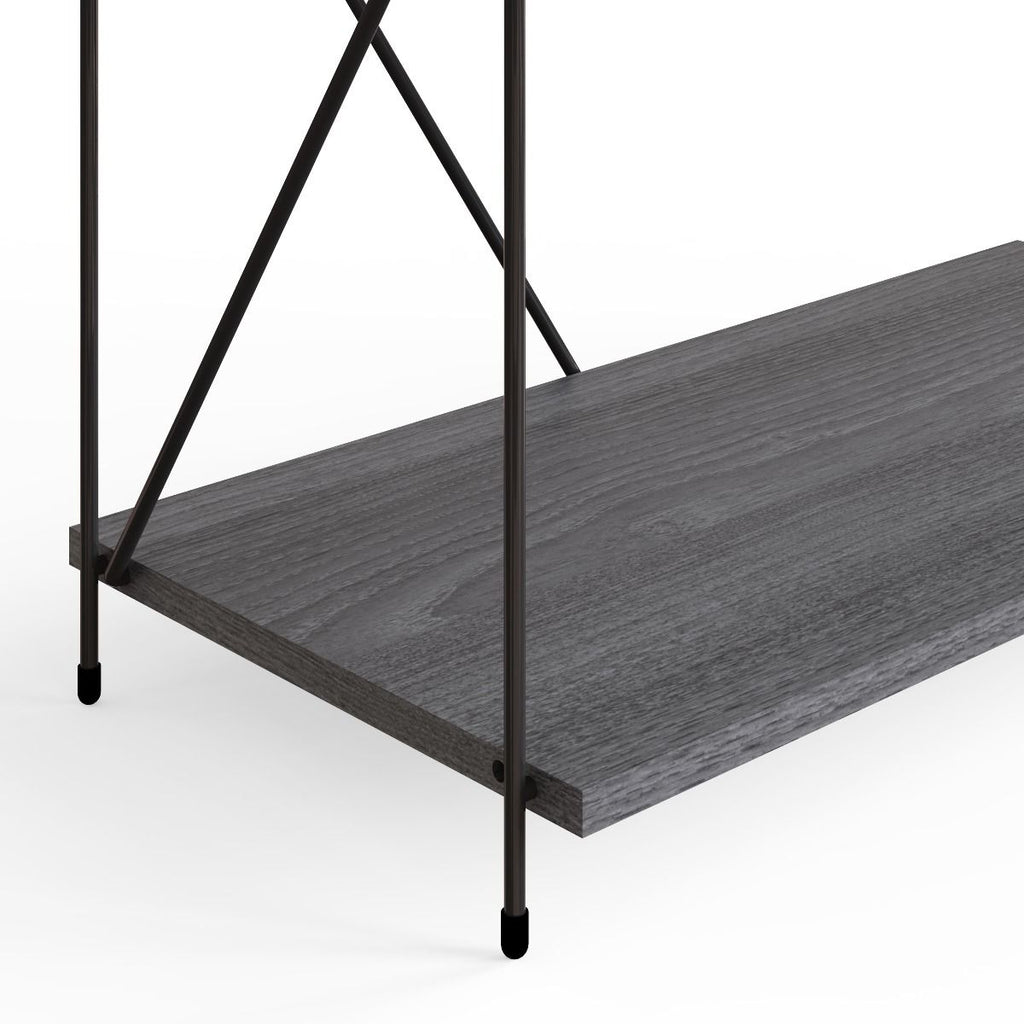 Leyo 5 Tier Storage Rack Grey